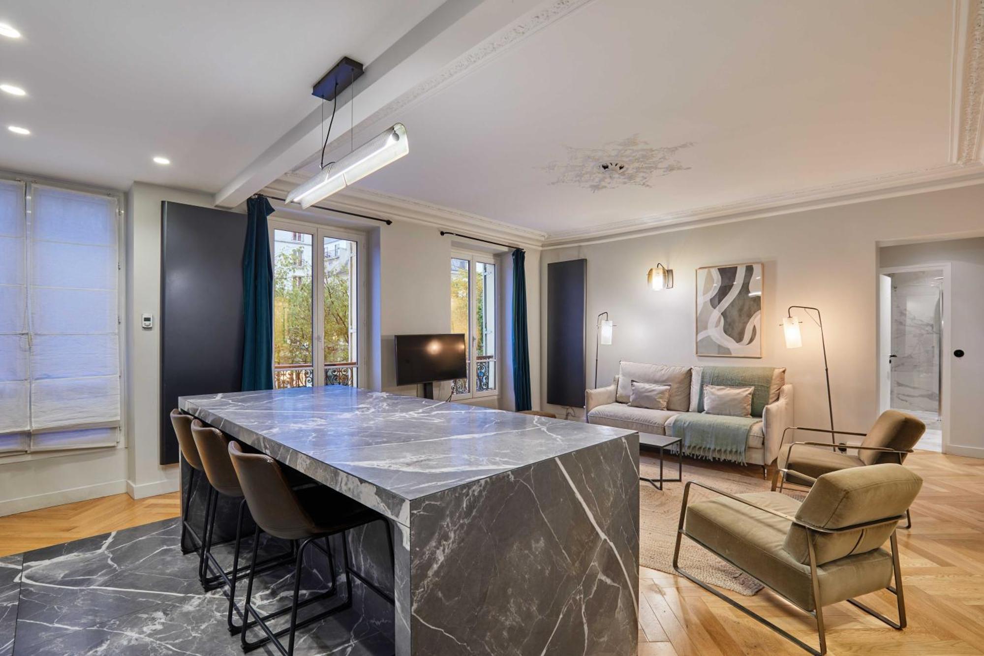 Magnificent Apartment - 3Br- 8P - Batignolles Paris Eksteriør bilde