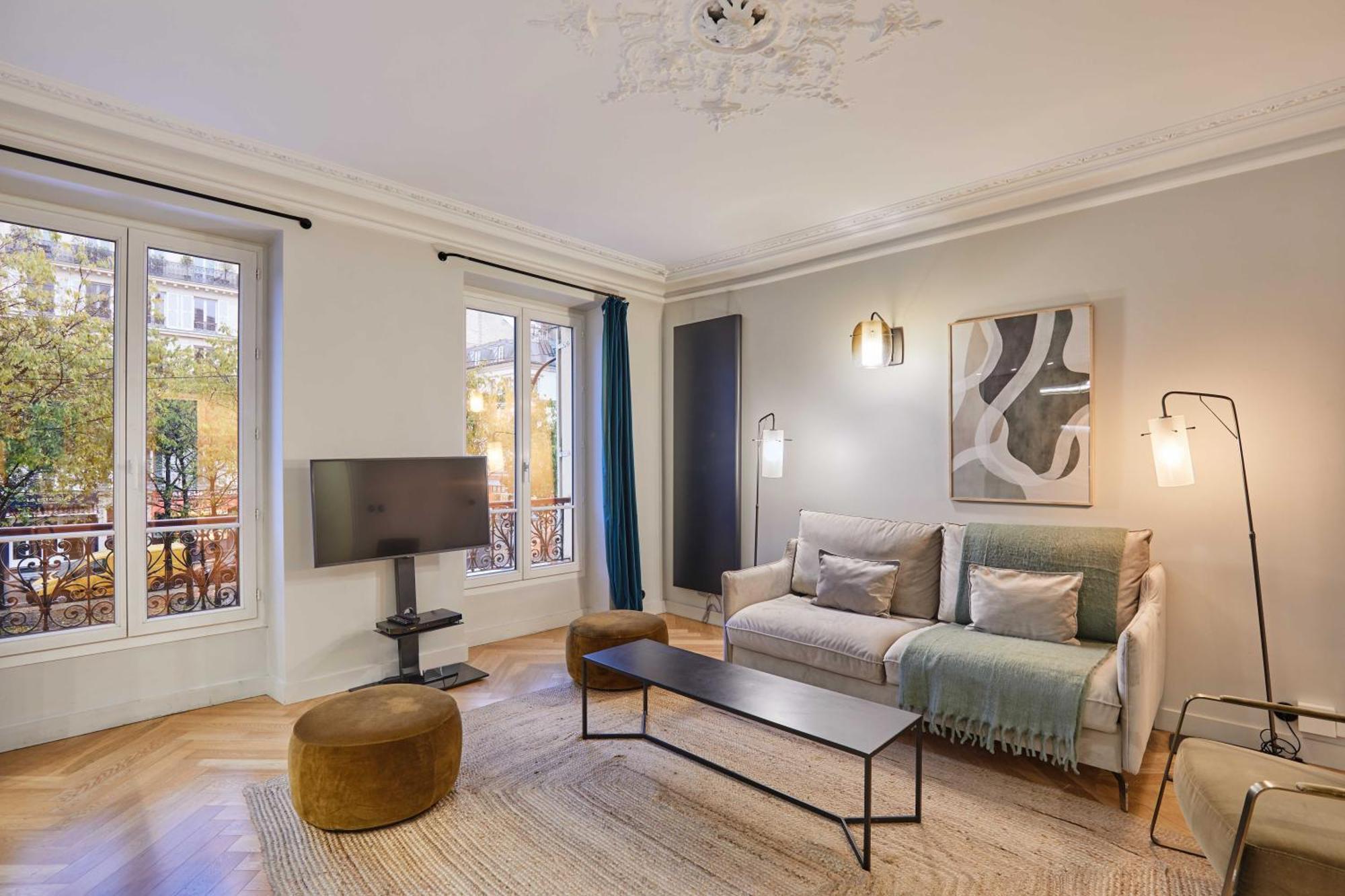 Magnificent Apartment - 3Br- 8P - Batignolles Paris Eksteriør bilde